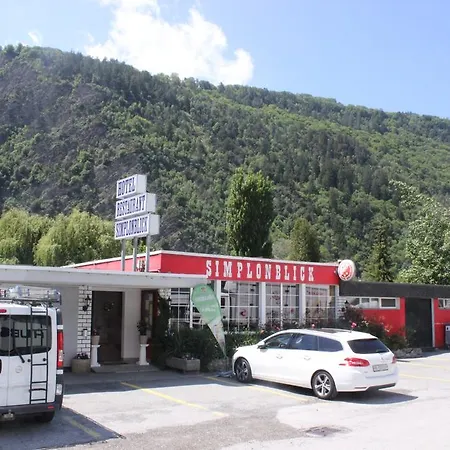 מוטל Restaurant Simplonblick Raron